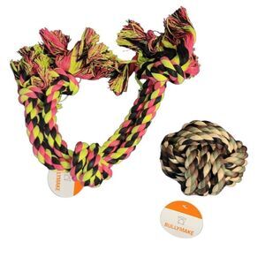 Bullymake dog rope toy bundle